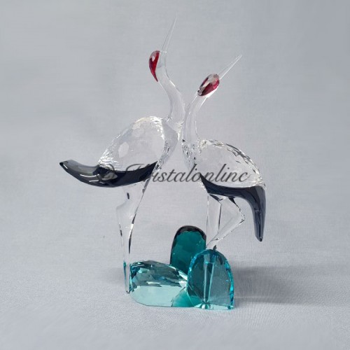 Swarovski Crystal | Crystal Paradise | Tropical Birds | Singing Cranes - Among Blue Mountains | 5557819
